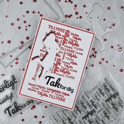 Barto Design Stempel Baggrund tillykke 