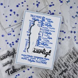 Barto Design Stempel Baggrund tillykke 