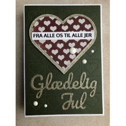 Akrylstempler - Add On Juletekster - Barto Design  xxx