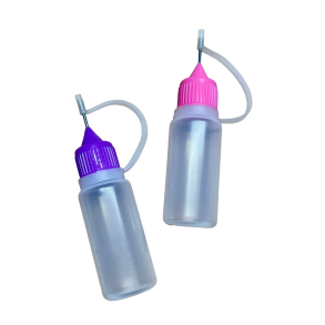 Limflaske med stl spids, 1 stk. 10 ml, ass. farver