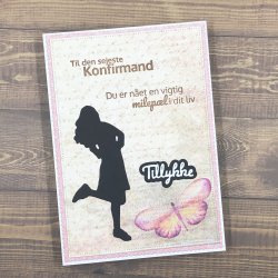 Barto Design Akrylstempel konfirmation tekster