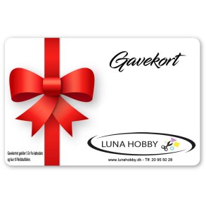 Gavekort til WEBSHOPPEN