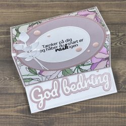 Akrylstempel Bliv snart rask - Barto Design xxx