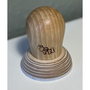 Stempel vrktj i tr - hnddrejet