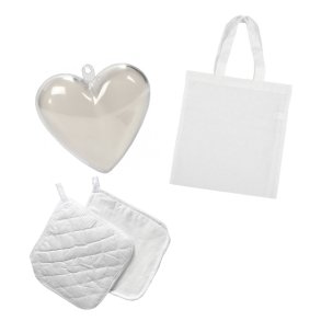 Materialer til at dekorere på.