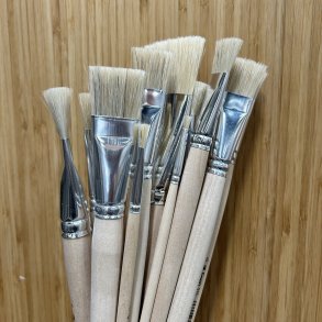 Lineo Akryl & Olie pensler - Svineh&aring;rsb&oslash;rster