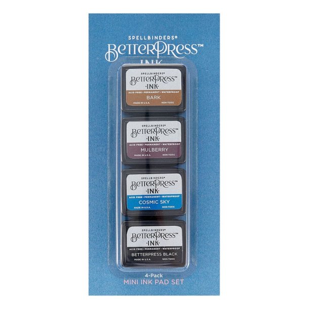 BetterPress Ink Regal Tones Mini Set (4pcs) (BPI-003)