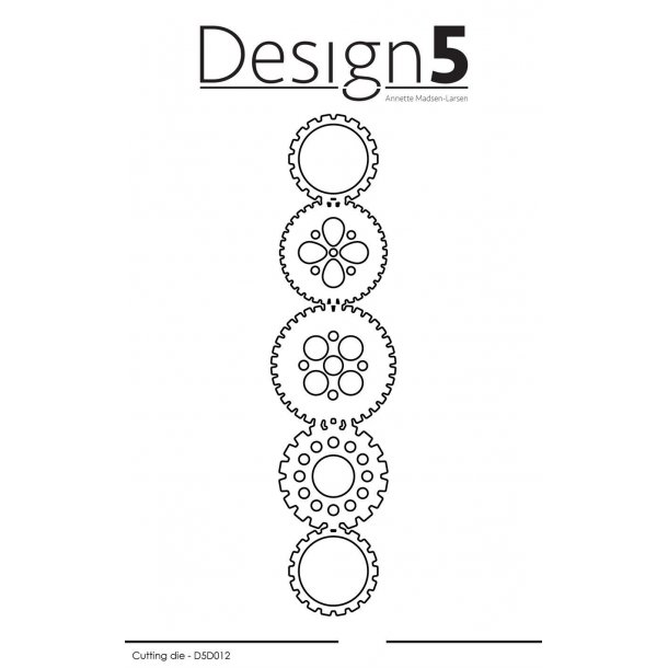 Die "Long Gears" D5D012 Design5 D15