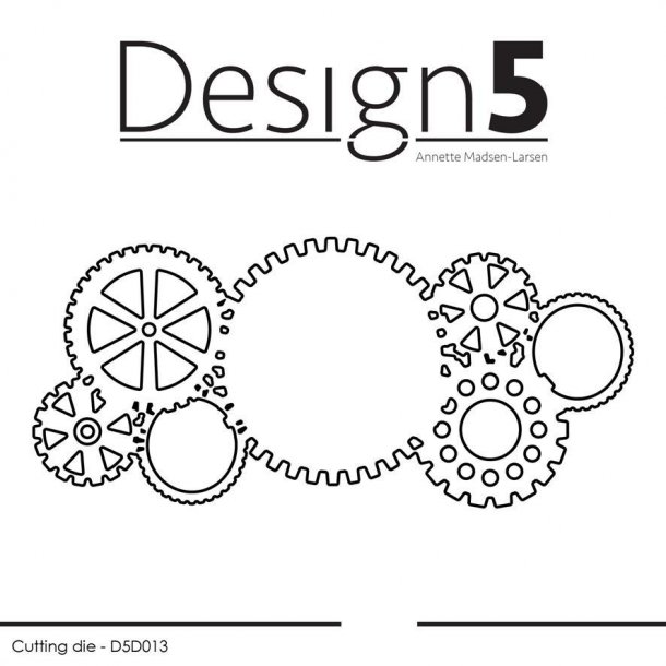 Die "Basis - Gears" D5D013 Design5 D15