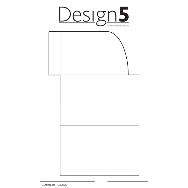 Design5 Die Pocket flipcard D5D120 D15