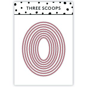 Die Blonde oval dies 