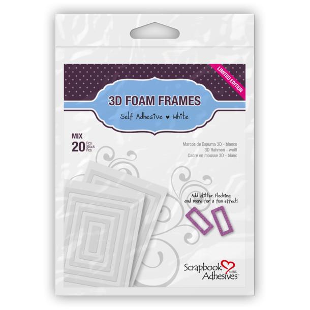 3D Foam Frames 20stk
