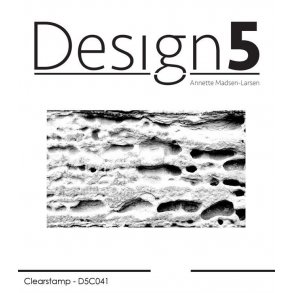 Akrylstempel D5C041 Mixed Media Wall ST20