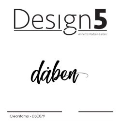 Akrylstempel "dben" D5C079 Design5 ST18