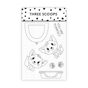 Akrylstempel st Kat 1 - You are purrfect ST15