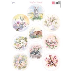 Klippeark Marianne Blomster & dyr M5