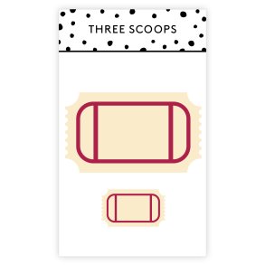 Die Billet Three Scoops D24