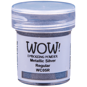 WOW Embossingpulver Metallic Silver Regular Wc05R