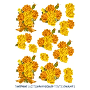 3D ark Barto Gule blomster M2