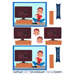 3D ark Barto design Drenge der spiller M38