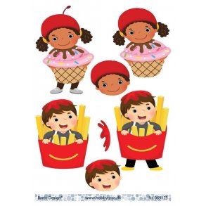 3D ark Barto Muffins / Pomfrit M20