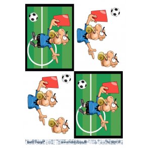 3D ark Barto Fodbolddommer M17