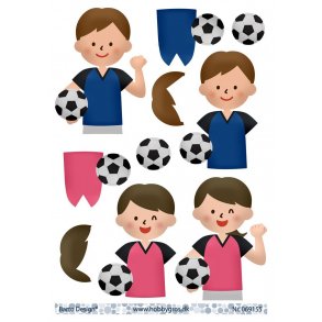 3D aark Barto Fodbold dreng & pige M17