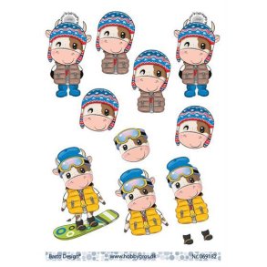 3D ark Barto Ko i vintert�j M11