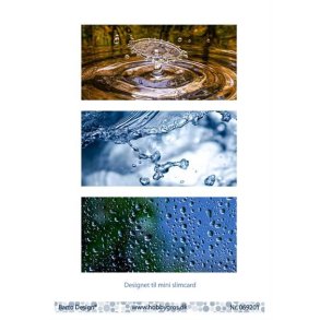 Klippeark Barto mini slimcard Vanddrber M44