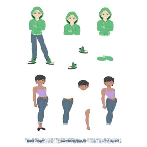 3D ark Barto Unge pige/dreng M5