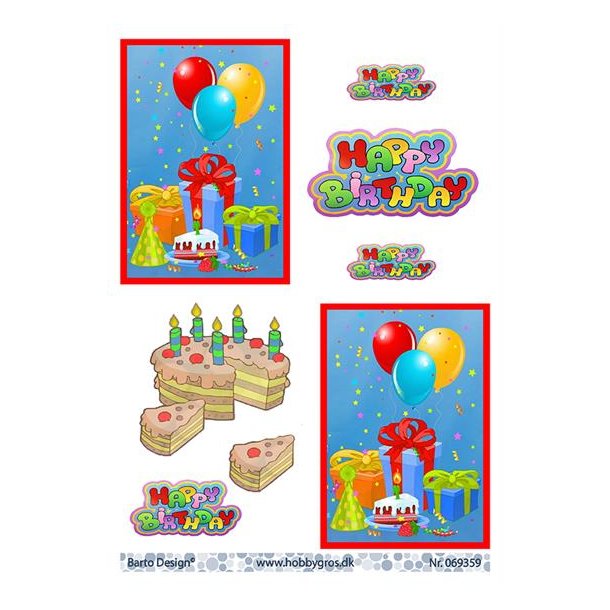 3D ark Barto Happy Birthday M30