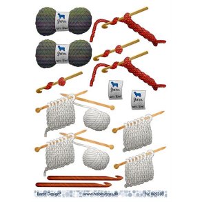3D ark Barto H�klen�l & garn M25