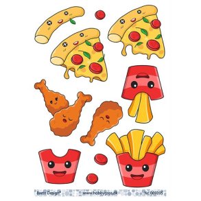 3D ark Barto Pizza & Pomfrit M7