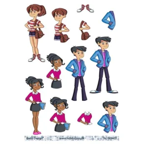 3D ark Barto Unge mennesker M23