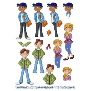 3D ark Barto Unge mennesker M23                                   