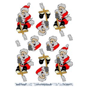 3D ark Barto Glad Julemand M18