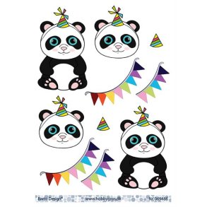 3D ark Barto Vaskebjrn med hat M2