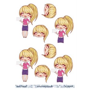 3D ark Barto Ung pige M6