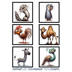 Klippeark Barto Sjove dyr M6 