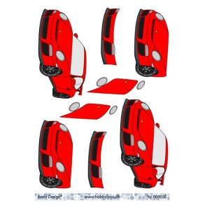 3D ark Barto R�d bil M40