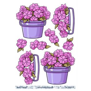 3D ark Bart Blomster M20