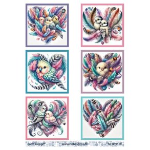 Klippeark Barto Fugle i fjer M20