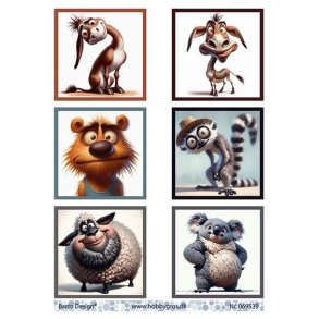 Klippeark Skre dyr Barto design M37