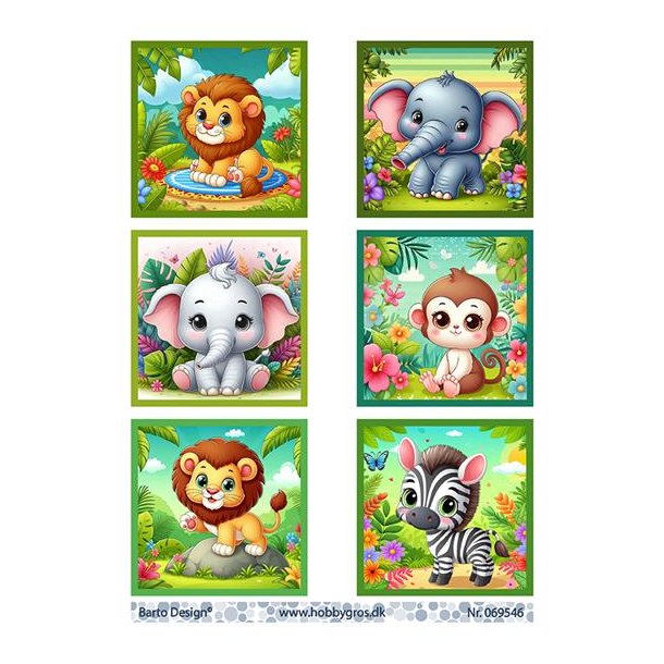 Klippeark Barto Jungledyr M11