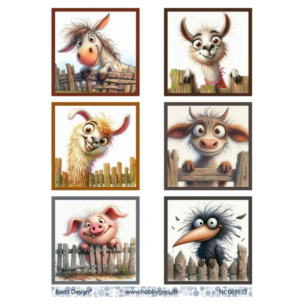Klippeark Barto Sjove dyr M38