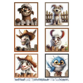 Klippeark Barto Sjove dyr M38