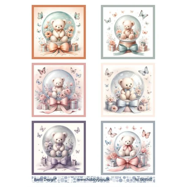 Klippeark Barto Sde bamser i kugle M38