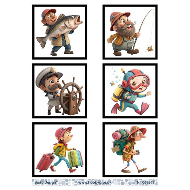 Klippeark Diverse motiver Barto design M25