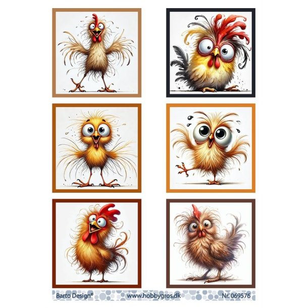 Klippeark Herlige h�ns 2 Barto Design M32