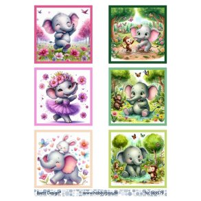 Klippeark Elefanter Barto Design M32